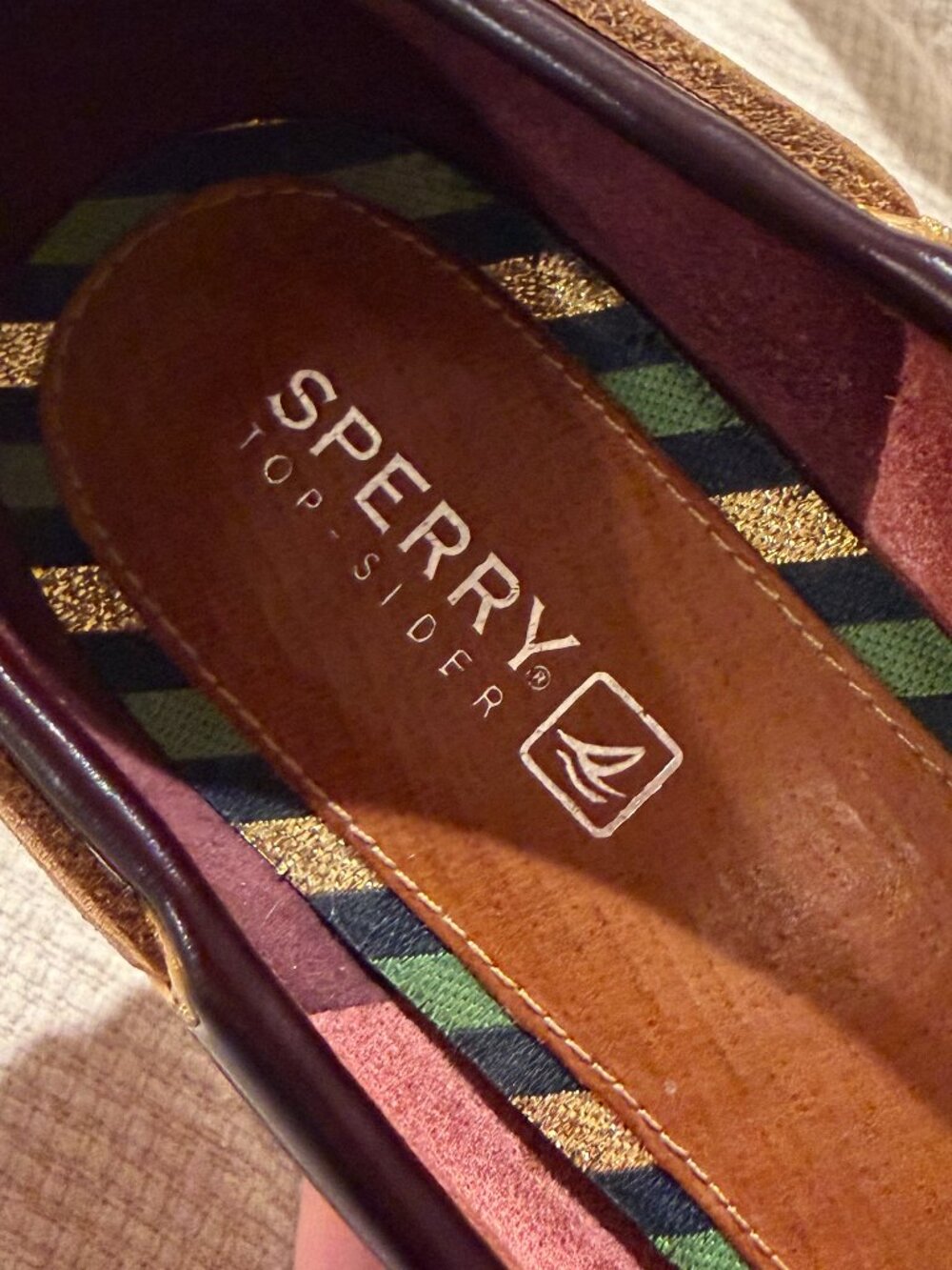 Sperry Top-Sider Patent Leather Heeled Loafer - Picture 5 of 6